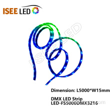 රූපවාහිනී වැඩසටහන DMX RGB අඳුරු කිරීම LED කඹ ආලෝකය